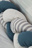 Bibaby Dino Saç Örgü Montessori Uyku Seti 69114 İndigo - 5
