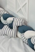 Bibaby Dino Saç Örgü Montessori Uyku Seti 69114 İndigo - 13