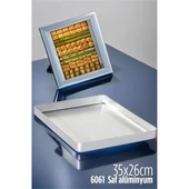 ModaCar Baklava Tepsisi Alüminyum 35x26 cm - 1