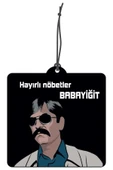 ByMeyla Hayırlı Nöbetler Babayiğit Tasarımlı Dekoratif Oto Kokusu ve Oto Aksesuarı - 1