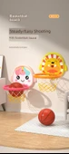 Çocuklar için Basketbol Potası Seti - Artı Boyut Sarı Ördek - 1 Basketbol ile - 8