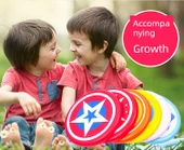 Yumuşak Uçan Disk - Pembe Düz - 20CM thumbnail 9