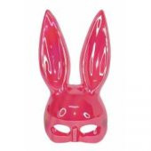KULAKLI TAVŞAN BUNNY MASKE HOLOGRAMLI PEMBE - 1