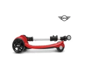 Lisanslı 3 Tekerlekli Katlanabilir Ayarlanabilir Işıklı 50 kg Taşıma Kapasiteli Scooter Kırmızı - 6