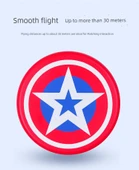 Yumuşak Uçan Disk - Pembe Düz - 20CM thumbnail 10