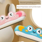 Çocuklar için Harmonik - Mavi Karikatür Yengeç ve Mozaik Kirpi thumbnail 5