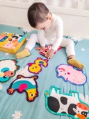 Eğitici Bulmaca Oyuncağı - Deniz, Kara ve Hava Trafiği 30 Parça Büyük Uzun (2.5-4 Yaş) thumbnail 3