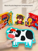 Eğitici Bulmaca Oyuncağı - Deniz, Kara ve Hava Trafiği 30 Parça Büyük Uzun (2.5-4 Yaş) thumbnail 2