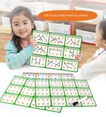 Görsel Takip Bağlantı Eğitimi Montessori Anaokulu Bulmaca Öğretim Araçları - Dijital Bağlantı - 12