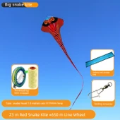 23 M Kırmızı Yılan Şahini +650 m İp Makarası - 1