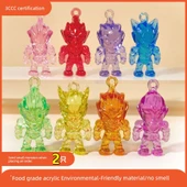 Ultraman Kristal Oyuncak Akrilik Taş Mini Bebek Yaratıcı Kolye - Rastgele Stil Ott Mini Kahraman Karışık Renk 20 Paket - 2
