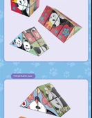 Panda Çeşit Küp - Çiçekli Altı Paket Rubik Küp ile - 11