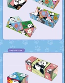 Panda Çeşit Küp - Çiçekli Altı Paket Rubik Küp ile - 10