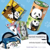 Panda Çeşit Küp - Çiçekli Üç Paket A - 1