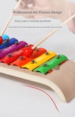Çocuklar için 8 Nota Ksilofon Piyano - Müzik Notası ile - 12