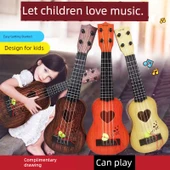 Çocuklar için Başlangıç Ukulele Gitar - Haki - 44cm - 2
