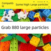 Büyük Parçalı Yapı Blokları Seti - 330 Parça + 2 Taban Plakası - 2