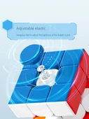 Rubik Küpü 4x4 Düz Renk Geliştirilmiş Manyetik Model - Video Eğitimi ve Kitap ile - 6