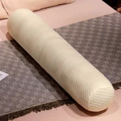 Çizgi Film Buz İpek Uzun Yastık - Sarı - 130cm - 1