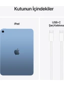 iPad A16 11" 128GB Wi-Fi Tablet Mavi MD4A4TU/A - 5