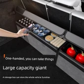 Tesla Model 3/Y Bagaj Düzenleyici - Koyu Gece Siyah - Orta thumbnail 3