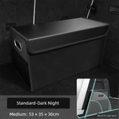 Tesla Model 3/Y Bagaj Düzenleyici - Koyu Gece Siyah - Orta thumbnail 1