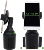 Belkin Akıllı Telefonlar için Telefon Tutucu, Araç İçi Kullanım, Bardak Tutucu Uyumlu - iPhone, Samsung, LG, Sony, Google vb. Modellerle Uyumlu Teşhir - 2