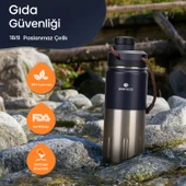 Santeco Ktwo Sporcu Termosu 500 Ml-Lacivert - 8