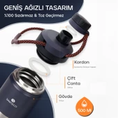 Santeco Ktwo Sporcu Termosu 500 Ml-Lacivert - 4