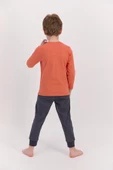 U.S. Polo Assn 922 Garson Erkek Çocuk Ribanalı Pijama Takımı - 3