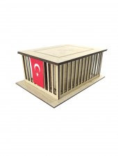 Işıklı Ahşap Anıtkabir Maketi - 1
