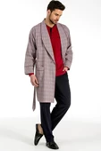 Pierre Cardin 5540 Damat Çeyiz Şortlu Bordo Pijama & Robdöşambır 5li Set - 1
