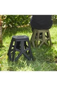 2 Adet Katlanabilir Kamp ve Piknik Taburesi Tank Sandalye Seti 20x29x39Cm 306 - 3