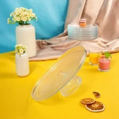 Fecra Loren 7 Parça Pasta ve Sunum Seti Natürel - 2