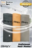 ilbay's Mikrofiber Nakışlı Süper Emici Temizlik Bezi 3'lü Paket Yeni Renk Serisi - 40x60 Cm. thumbnail 2