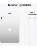 iPad A16 11" 128GB Wi-Fi Tablet Gümüş MD3Y4TU/A thumbnail 3