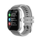 Bluetooth Arama Akıllı Saat - Gri - 1.99 İnç HD Ekran - 1