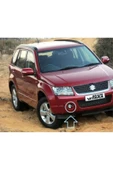 Suzuki Grand Vitara Sis Farı Çerçevesi Plastik 2li Set - 4