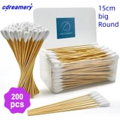 Bambu Pamuklu Kulak Çubuğu - 200 Adet - 15 cm - 2