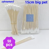 Bambu Pamuklu Kulak Çubuğu - 50 Adet - 15 cm - 1
