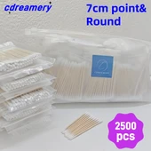 Pamuklu Kulak Çubuğu - 2500 Adet - 7 cm - İki Uçlu - 2