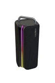 Fulltech Fxs2 Taşınabilir Kablosuz Bluetooth Hoparlör Siyah | 120w Güç, Rgb Işık, Ipx4 Su Geçirmez, - 2