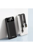 ACL PW-82 10.000mAh Powerbank Siyah - Çoklu Şarj Kablolu, Taşınabilir Şarj Cihazı - 3