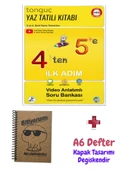 4'ten 5'e Hazırlık Kitabı - A6 Kraft Kapak Not Defteri - Tonguç Yayınları - 1