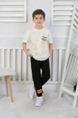 Basketbol L24 Baskılı T-Shirt-Eşofman Çocuk Takım 3-10 Yaş - 1