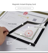 Manyetik Görüntüleme Etiketi A6 Gümüş - İki Paket thumbnail 7