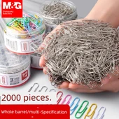 Metal Kağıt Klibi - Renkli/5 Fıçı, Toplam 800 Parça - 2