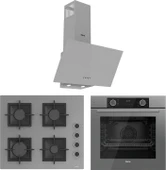 Ferre Fryart Sc Serisi Gri 3'lü Ankastre Set ( XE63CPR-SC208-D088 ) thumbnail 1