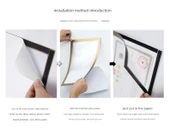 Manyetik Görüntüleme Etiketi A5 Altın - İki Paket thumbnail 8