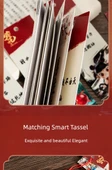 Çin Tarzı DIY Kağıt Ayraç - Kendini Teşvik Ayraç [NZ806] 10 Sayfa/Paket - 12